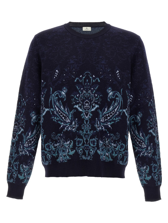 Paisley wool sweater #1