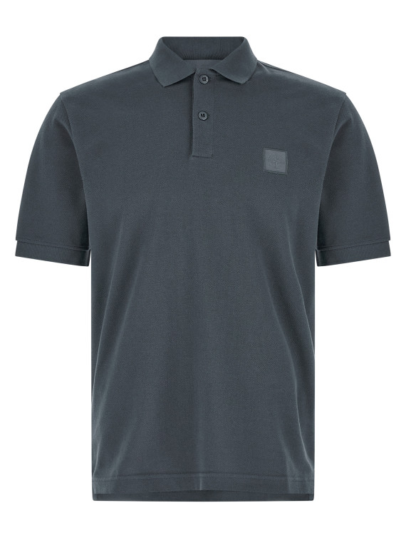 'Compass' logo polo shirt #1