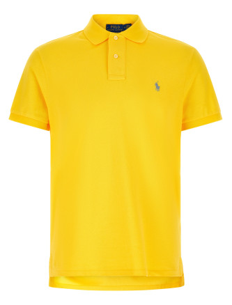 Logo embroidery polo shirt