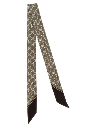 Шарф, платок GUCCI GG lamé scarf (8122503G0019865) #