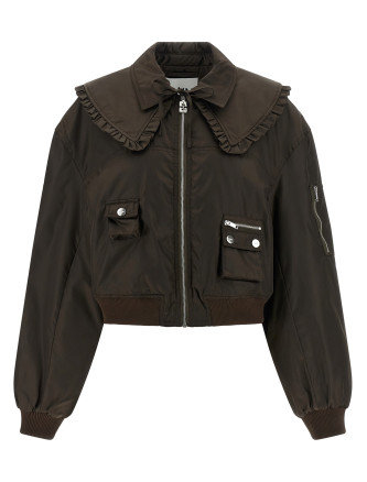 'Duchesse Nylon' bomber jacket