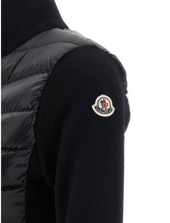 Свитер, кардиган MONCLER Two-material cardigan (L10939B00031M1131999) #