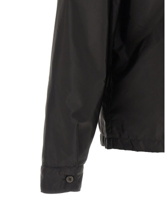 Re-nylon feather shirt #