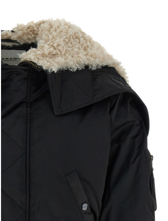 Куртка-бомбер MARANT ETOILE 'Elisa' (MA0425FAC3C01E01BK) #