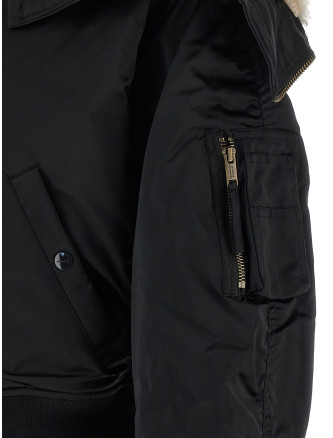 Куртка-бомбер MARANT ETOILE 'Elisa' (MA0425FAC3C01E01BK) #