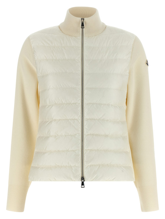 Свитер, кардиган MONCLER Two-material cardigan (L10939B00031M1131030) #1