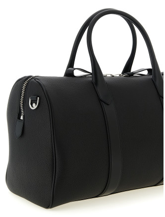 Medium leather duffel bag #