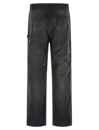 Брюки AURALEE Workwear pants (A25AP03CDFADEDBLACK) #