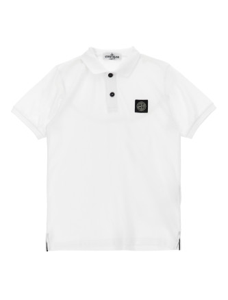 'Compass' logo polo shirt