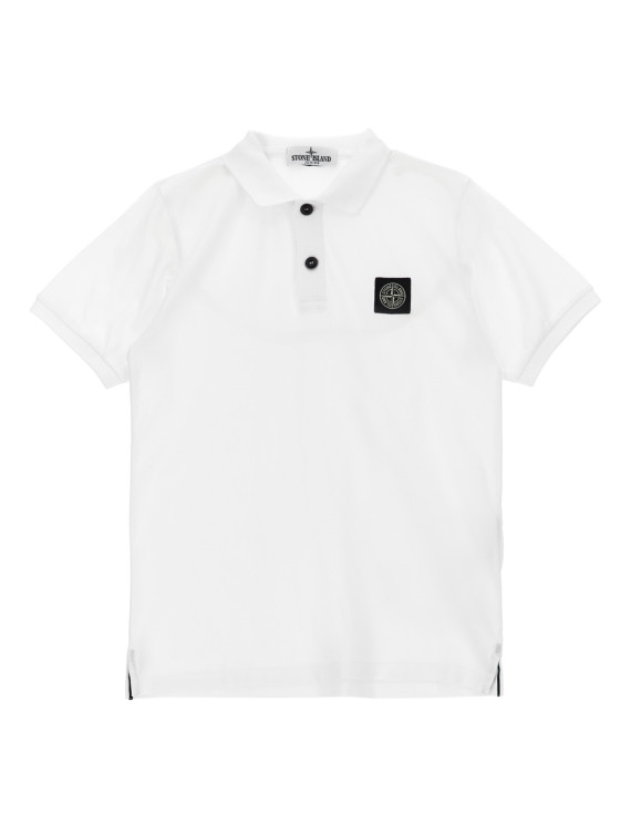 'Compass' logo polo shirt #1