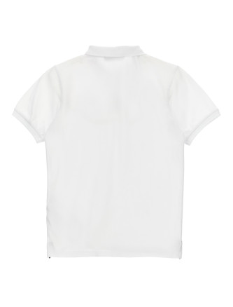 'Compass' logo polo shirt #