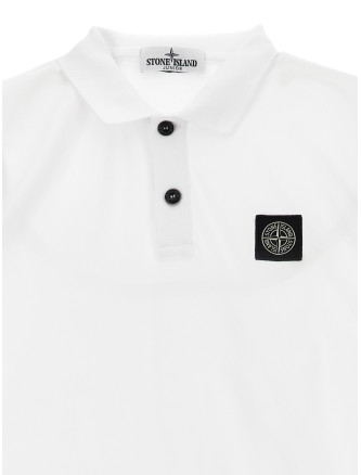 'Compass' logo polo shirt #