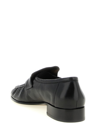 Лоферы THE ROW 'Soft Loafer' (F1280SN60BLK) #