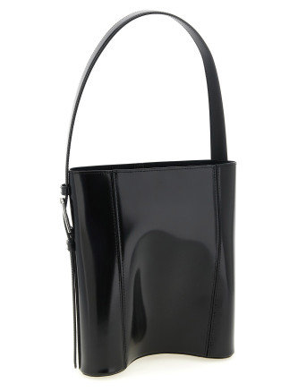 'Ergonomic' bucket bag #