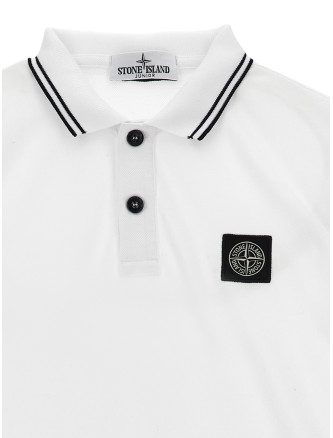 'Compass' logo polo shirt #