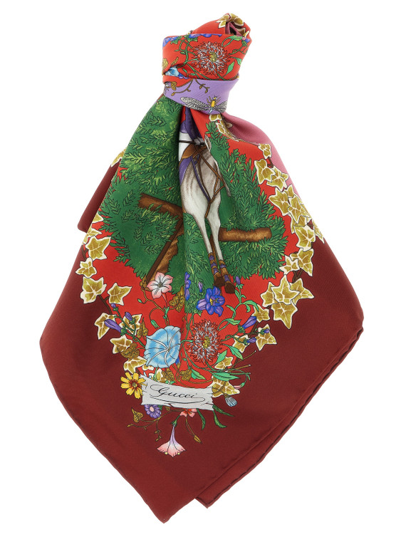 Шарф, платок GUCCI 'Jockey' (8108703G0016174) #1