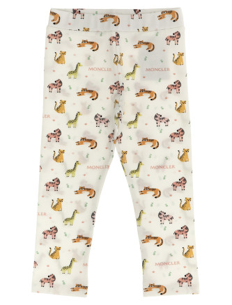 Animal print t-shirt + leggings set #