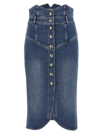 Denim skirt