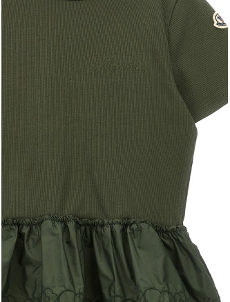 Floral embroidery t-shirt #