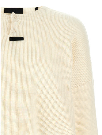 'Waffle Henley' sweater #