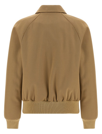 Cotton and wool jacket #