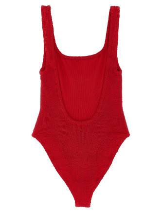'Square Neck' one-piece swimsuit #