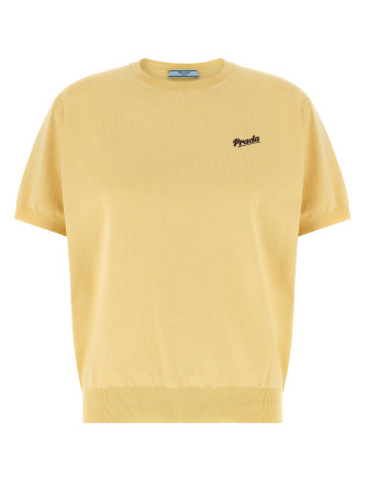 Logo intarsia sweater