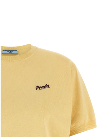 Logo intarsia sweater #