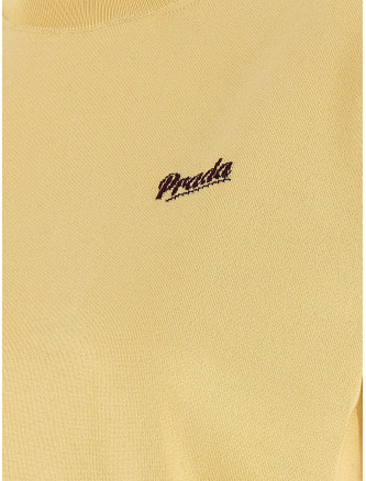 Logo intarsia sweater #