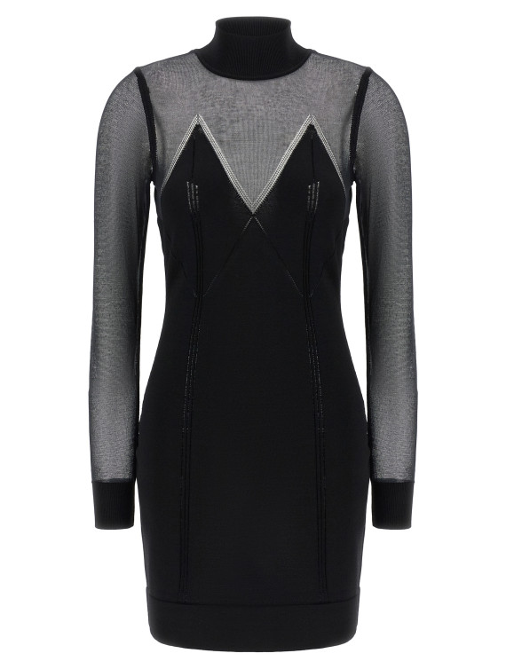 Dress with transparencies #1