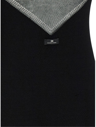 Dress with transparencies #