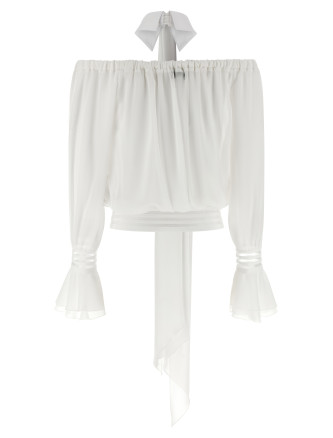 Shirt collar blouse #