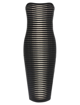 Striped dégradé dress #