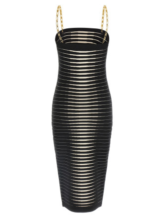 Striped dégradé dress #