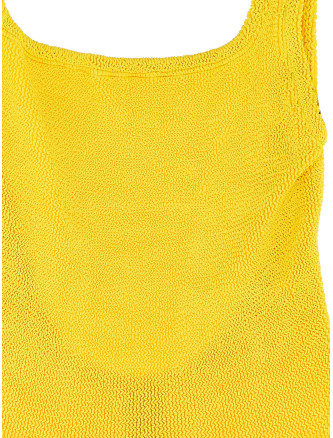 'Square Neck' one-piece swimsuit #