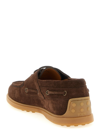 Suede boat shoe #