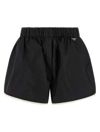 'Re-Nylon Piuma' shorts