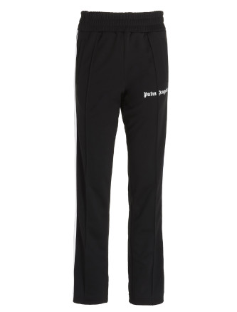 Logo print track pants