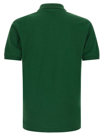 Logo patch polo shirt #