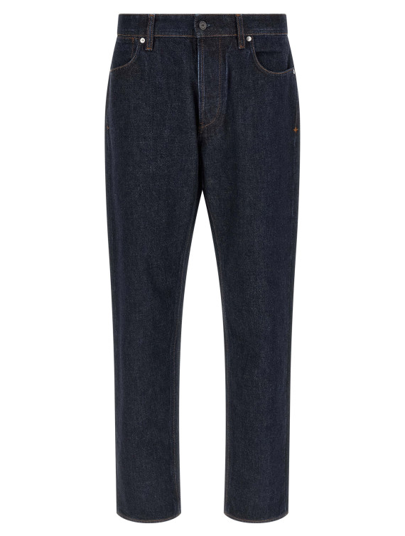 Indigo denim jeans #1