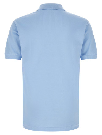 Logo patch polo shirt #