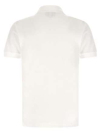 Logo patch polo shirt #