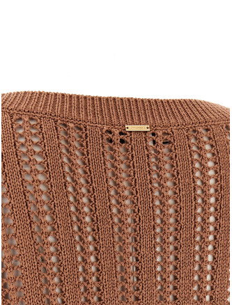 Ostrich feather sweater #