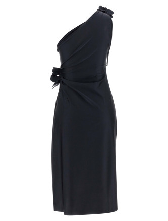 'Asymmetric Mini Flower' dress #