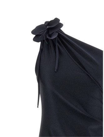 'Asymmetric Mini Flower' dress #