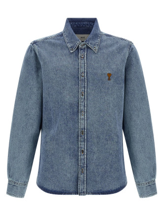 'Ami de Coeur' denim shirt