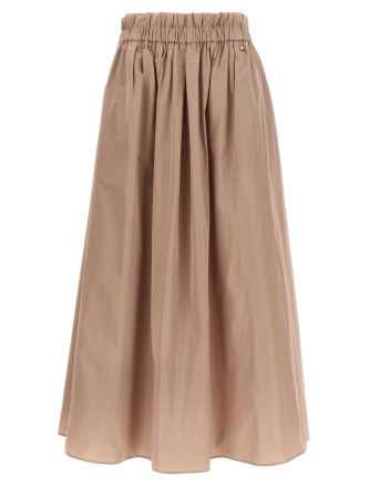 New Techno taffeta skirt