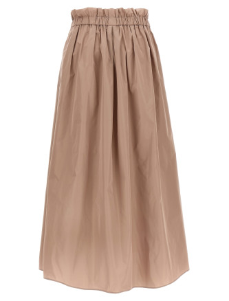 New Techno taffeta skirt #