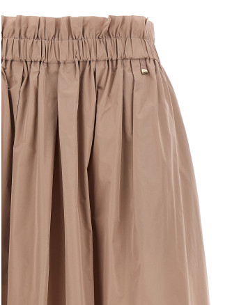 New Techno taffeta skirt #