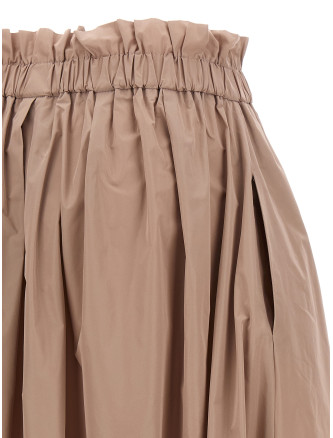 New Techno taffeta skirt #